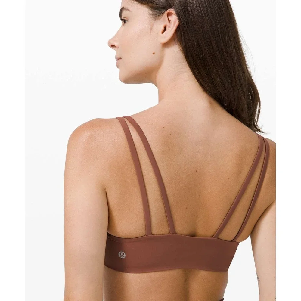 Lululemon Like a Cloud Bra Light Support B/C Cup Ancient‎ Copper Size 2-4
